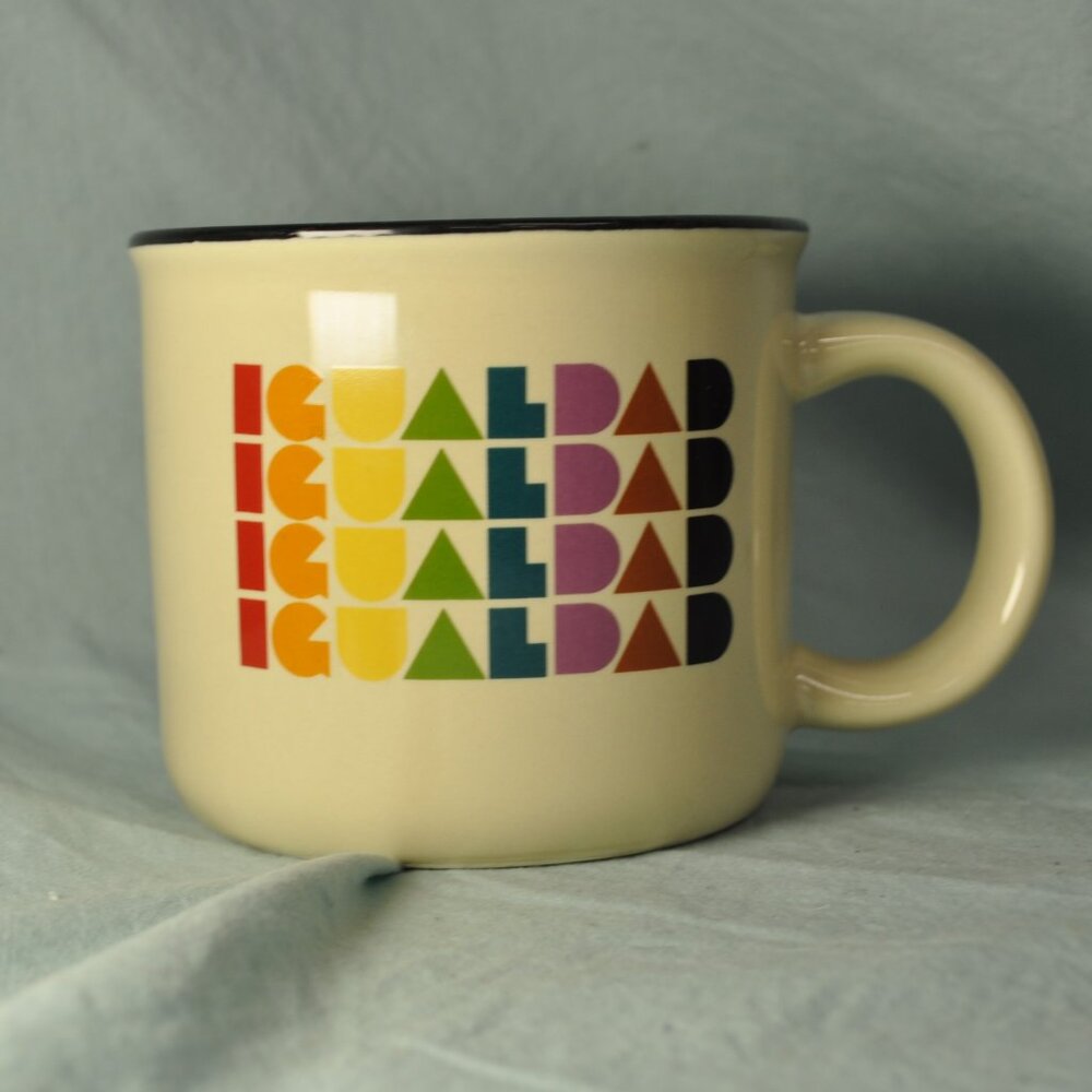 *BOGO mugs* 12 oz mug 2021 pride igualdad equality NWT (w1595)